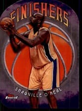 2024-25 Finest Finishers Shaquille O'Neal #F-8 card