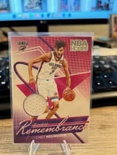 2024-25 Hoops Rookie Remembrance Chet Holmgren #RR-CHT card