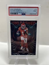 2025 Donruss Unleashed Xavier Worthy #17 card