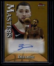 2024-25 Finest Masters Autographs Zach LaVine #MA-ZL card