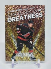 2025-26 Upper Deck Credentials Sparks of Greatness Alexander Nikishin #SG-4 card