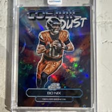 2025 Topps Cosmic Chrome Cosmic Dust Bo Nix #CD-10 card