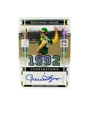 2025 Panini Impeccable Cooperstown Signatures Rollie Fingers #6 card