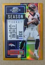 Drew Lock 2020 Panini Contenders Optic card