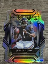 Justin Fields 2021 Panini Select card