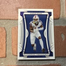 Stefon Diggs 2022 Panini National Treasures card