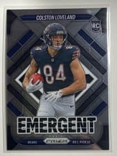 2025 Panini Prizm Emergent Colston Loveland #20 card