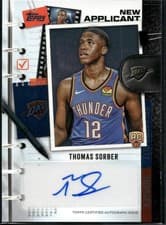2025-26 Topps New Applicants Autographs Thomas Sorber #NA-TS card
