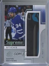 2024-25 SP Game Used Supreme Sticks Auston Matthews #SP-AU card
