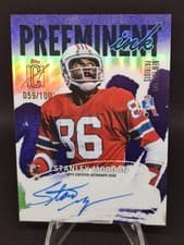 2025 Topps Signature Class Preeminent Ink Stanley Morgan #PI-SMO card