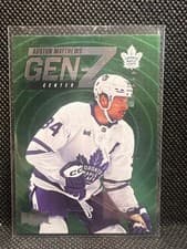 2024-25 Skybox Metal Universe Gen Z Auston Matthews #GZ-10 card