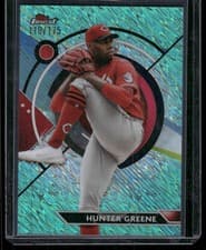 Hunter Greene 2023 Topps Finest card