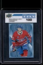 Logan Mailloux 2024-25 Upper Deck Population Count card