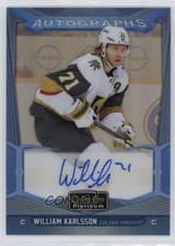 William Karlsson 2024-25 O-Pee-Chee Platinum Blue Rainbow Autographs card
