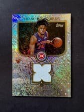 2025-26 Topps Franchise Fabrics Chaz Lanier #FF-CL card