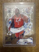 2025-26 Topps Signature Class Fluidity Kawhi Leonard #FD-9 card