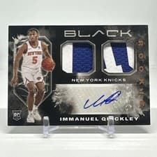 Immanuel Quickley 2020 Panini Spectra card