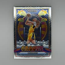 2025 Panini Prizm WNBA Groovy Cameron Brink #2 card