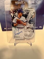 2026 Topps 75 Years of Topps Die-Cut Autographs Greg Maddux #75YA-GM card