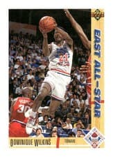 Dominique Wilkins 1991-92 Upper Deck Base Set card