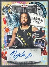 2025 Topps Chrome McDonald's All American Billboard Ink Nyla Brooks #BI-NBR card