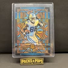 2025 Panini Mosaic Stained Glass Oversized CeeDee Lamb #9 card