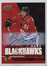 2025-26 Upper Deck Chicago Blackhawks Centennial Red Hot Autos Brian Campbell #6 card