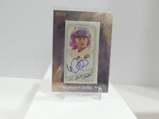 Willson Contreras 2018 Topps Allen & Ginter Framed Mini Autographs card