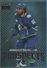 2024-25 Skybox Metal Universe Skybox Premium Prospects Arshdeep Bains #PP-33 card