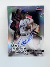 2024 Finest Moments Autographs Dwight Gooden #FMA-DG card