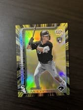 2025 Topps Chrome Update Radiating Rookies Chase Meidroth #RR-31 card