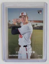 Coby Mayo 2025 Topps Heritage Heritage 25th Anniversary card