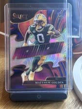 2025 Panini Select Phenomenon Matthew Golden #9