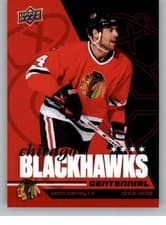 2025-26 Upper Deck Chicago Blackhawks Centennial Box Keith Carney #34 card