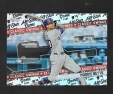 2025 Topps All Star Game Classic Swings Mookie Betts #CS-2 card