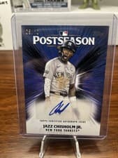 2025 Topps Postseason Performance Autograph Jazz Chisholm Jr. #PPA-JH card