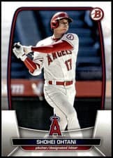 Shohei Ohtani 2023 Bowman card