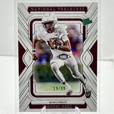 2025 Panini National Treasures Collegiate Base Set Marcel Reed #50 card