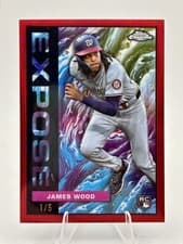2025 Topps Chrome Expose James Wood #TCE-32 card