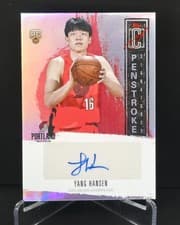 2025-26 Topps Signature Class Penstroke Signatures Yang Hansen #PS-YS card
