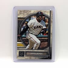 2025 Topps Museum Collection Base Set Barry Bonds #12 card