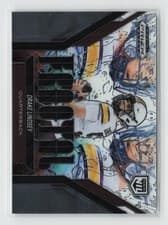 2025 Panini Prizm Black Fractal Drake Lindsey #24 card