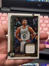 2025-26 Topps Flagship Real One Relics Jayson Tatum #FRO-JT card