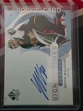 Jesper Wallstedt 2024-25 SP Authentic Sign of the Times Rookies card