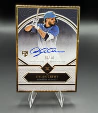 2025 Topps Definitive Collection Framed Autograph Collection Dylan Crews #FAC-DC card