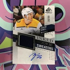 2025-26 SP Game Used Inked Rookie Sweaters Joakim Kemell #IRS-JK card