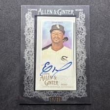 Eloy Jimenez 2020 Topps Allen & Ginter Mini Autographs card