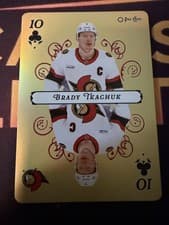Brady Tkachuk 2025-26 O-Pee-Chee Playing Cards card