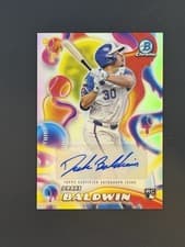 2025 Bowman Chrome Melt Mashers Autographs Drake Baldwin #MMA-DB card