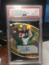 2025 Panini Absolute Signature Rookies Colston Loveland #114 card